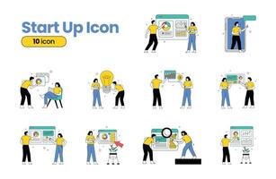 Start Up Icon vector