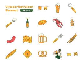 Oktoberfest Clean Element vector