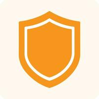 Shield, guard icon vector, filled flat sign, solid colur eps vector
