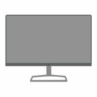 computadora monitor vector icono eps