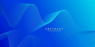 Abstract Waving Line Particle Technology Background. glowing wave lines background. Modern gradient with glowing circles lines decoration. for brochure, cover, poster, banner, website, header vector