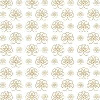 Luxury tree abstract cute repeating pattern vector illustration