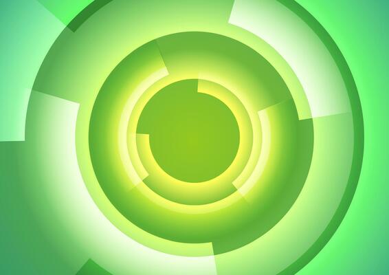 Hi-tech abstract futuristic background with circles