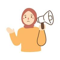 people with loudspeakers public relations vector