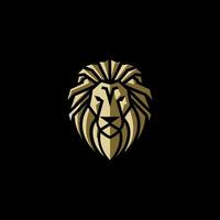 MINIMALIST LION LOGO vector