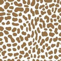 Leopard print pattern animal Seamless. Leopard skin abstract for printing, cutting and crafts Ideal for mugs, stickers, stencils, web, cover. Home decorate and more. vector