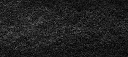 Dark grey black slate stone background or texture photo