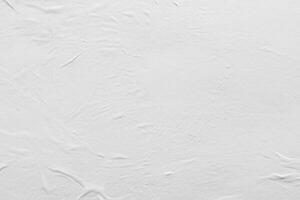 Blank white crumpled and creased paper poster texture background photo