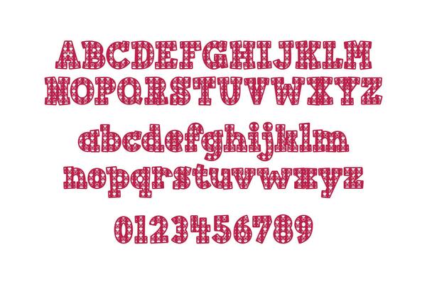 Versatile Collection of Valentine Numbers and Alphabet Letters for Various Uses