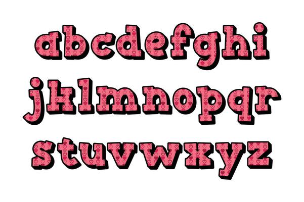 Versatile Collection of Romance Alphabet Letters for Various Uses