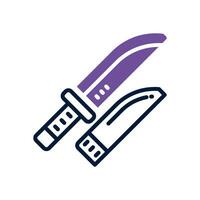 knife icon. vector mixed icon for your website, mobile, presentation, and logo design.