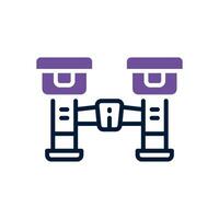 binocular icon. vector mixed icon for your website, mobile, presentation, and logo design.