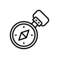 compass icon. vector line icon for your website, mobile, presentation, and logo design.