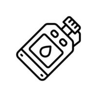 water canteen icon. vector line icon for your website, mobile, presentation, and logo design.