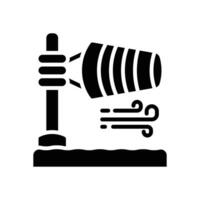 windsock icon. vector glyph icon for your website, mobile, presentation, and logo design.