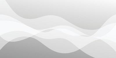 abstract white flow banner background vector