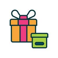 gift icon. vector line icon for your website, mobile, presentation, and logo design.