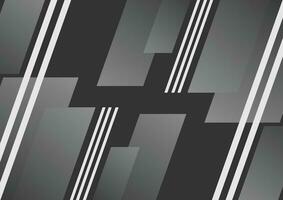 gradient abstract geometric gray background design vector