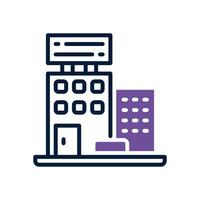 news office icon. vector dual tone icon for your website, mobile, presentation, and logo design.
