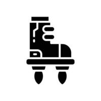 flying shoes icon. vector glyph icon for your website, mobile, presentation, and logo design.