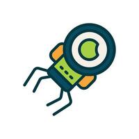 nano bot icon. vector line icon for your website, mobile, presentation, and logo design.