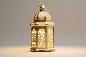 Eid mubarak and ramadan kareem greetings with islamic lantern and mosque. Eid al fitr background. Eid al fitr background of window concept by AI Generated photo