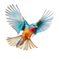 AI generated Bird on Transparent Background png