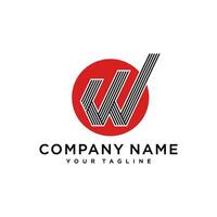 W Letter Logo Business Template Vector icon