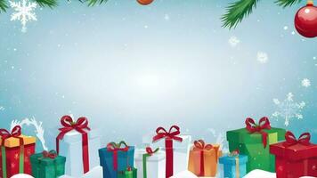 christmas motion background for business adevrtising video