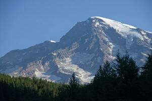 Glaciers on Mount Rainier photo