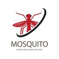 illustration vector. Target on mosquito. Mosquitoes carry many disease such as dengue fever, zika disease,enchaphalitits and else. vector