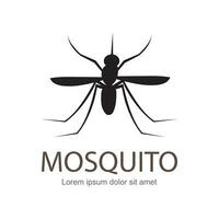 ilustración vector. objetivo en mosquito. mosquitos llevar muchos enfermedad tal como dengue fiebre, zika enfermedad,enfalititis y demás. vector