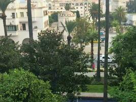Stunning view of the Shallal garden in the city of Tetouan video