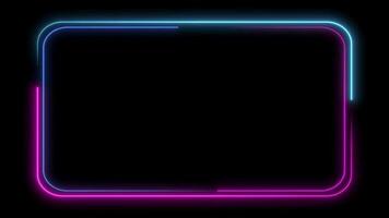 Neon Background video