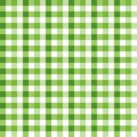 Light green shade plaid pattern background. plaid pattern background. plaid background. Seamless pattern. for backdrop, decoration, gift wrapping, gingham tablecloth. vector