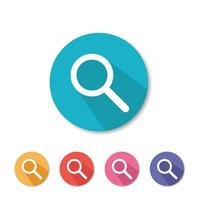 Magnify icon. Search icon vector illustration