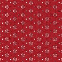 Falling snowflakes on a red background. Winter background with snowflakes. Winter design for prints. Pattern on the swatch panel. vector