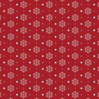 Falling snowflakes on a red background. Winter background with snowflakes. Winter design for prints. Pattern on the swatch panel. vector