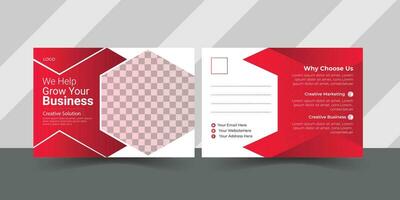 Business post card Design vector