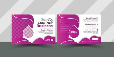 Business post card Design vector