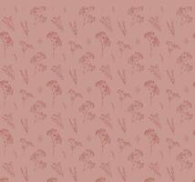 Graceful Petal Waltz Floral Fabric Reverie. vector