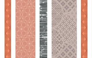 Floral Fantasy Weaves Textile Harmony. vector