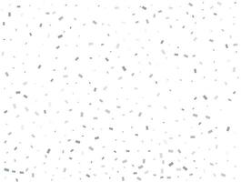 Luxury silver Rectangular glitter confetti background. White festive texture. vector