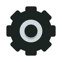 Vector setting icon vector with work cog gear element cogweel mechanism symbol