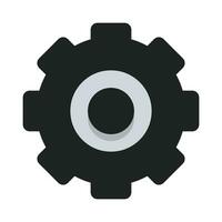 Vector setting icon vector with work cog gear element cogweel mechanism symbol