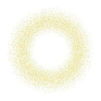 Vector golden glitter wave abstract background