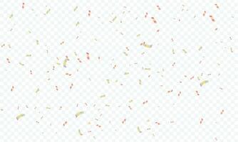 Vector abstract holographic confetti background design