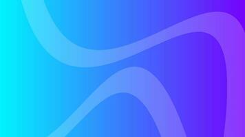 Modern colorful gradient background with wave lines vector