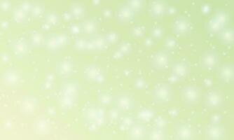 Vector elegant green sparkle bokeh light background design