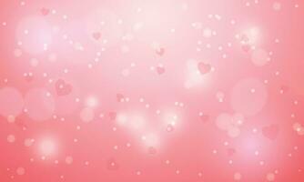 Vector blurred valentine's day background design